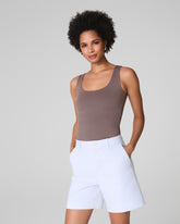 SPANXsmoothâ„¢ Jersey Scoop Neck Tank | Smoke